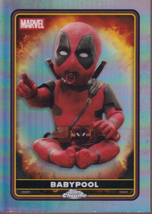 2025 Topps Chrome Deadpool Refractors #39 Babypool