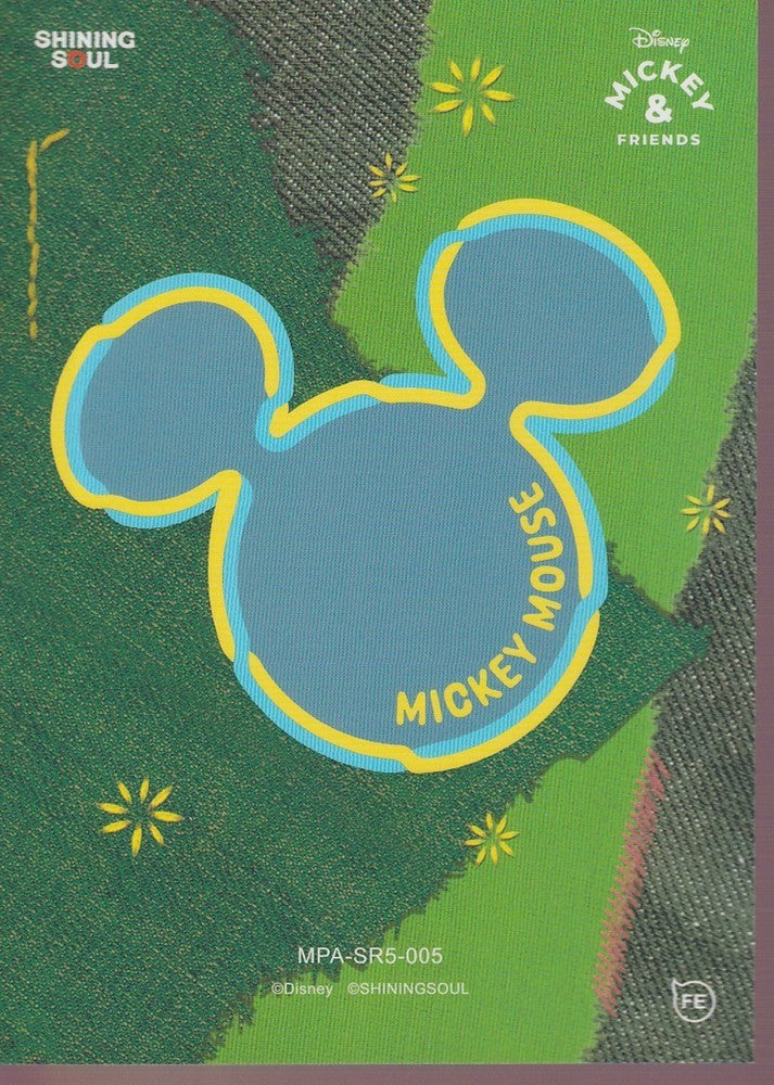 2026 SHINING SOUL MICKEY & FRIENDS POP ART SUPER RARE (SR) CARD-#MPA-SR5-005