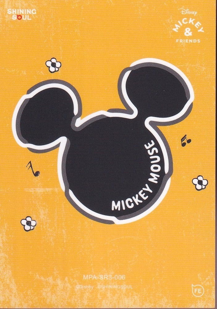 2026 SHINING SOUL MICKEY & FRIENDS POP ART SUPER RARE (SR) CARD-#MPA-SR3-006