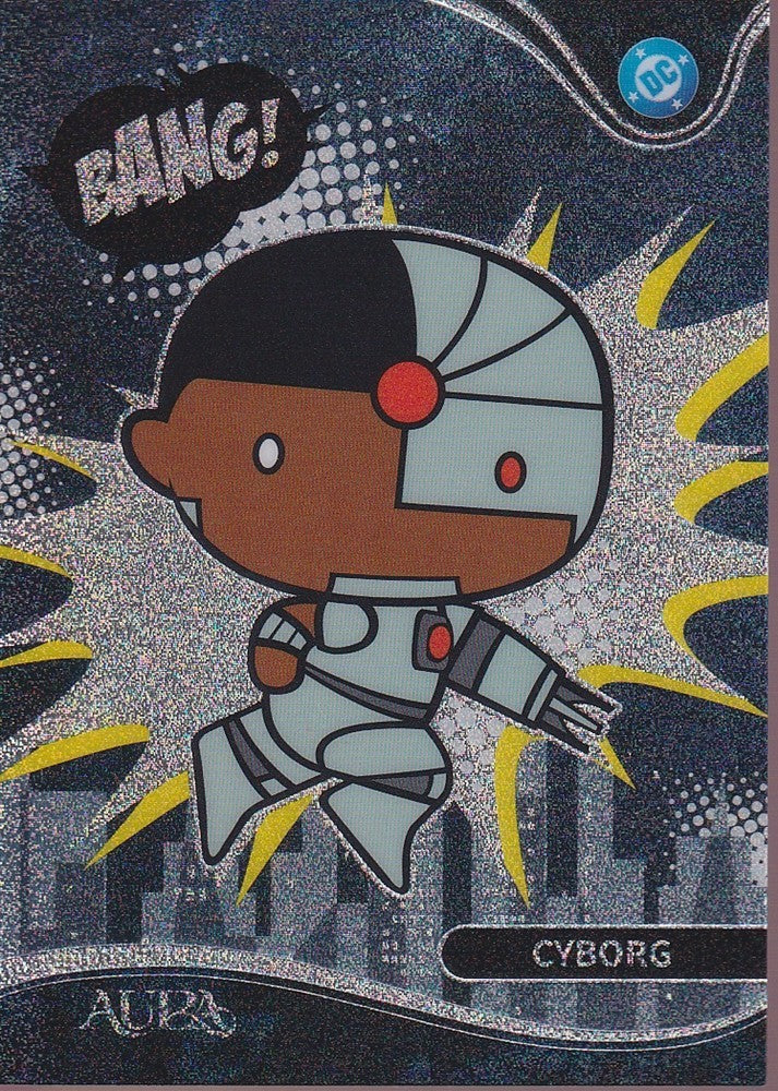 2025 Kakawow Aura DC Chibi #ADC-CB-14 Cyborg
