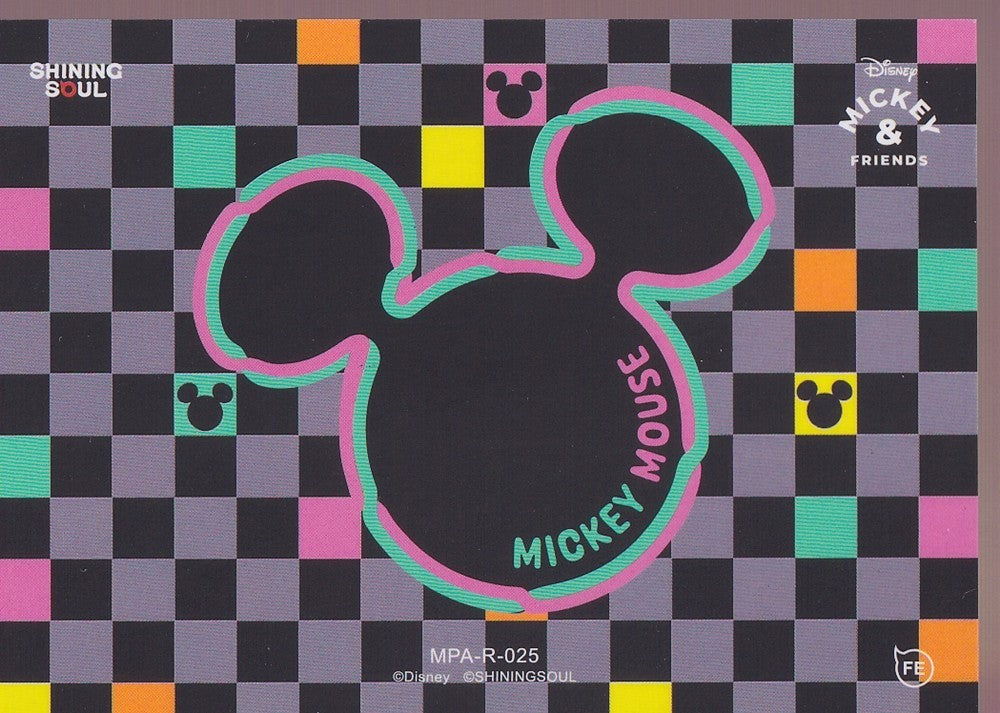 2026 SHINING SOUL MICKEY & FRIENDS POP ART RARE (R) CARD-#MPA-R-025
