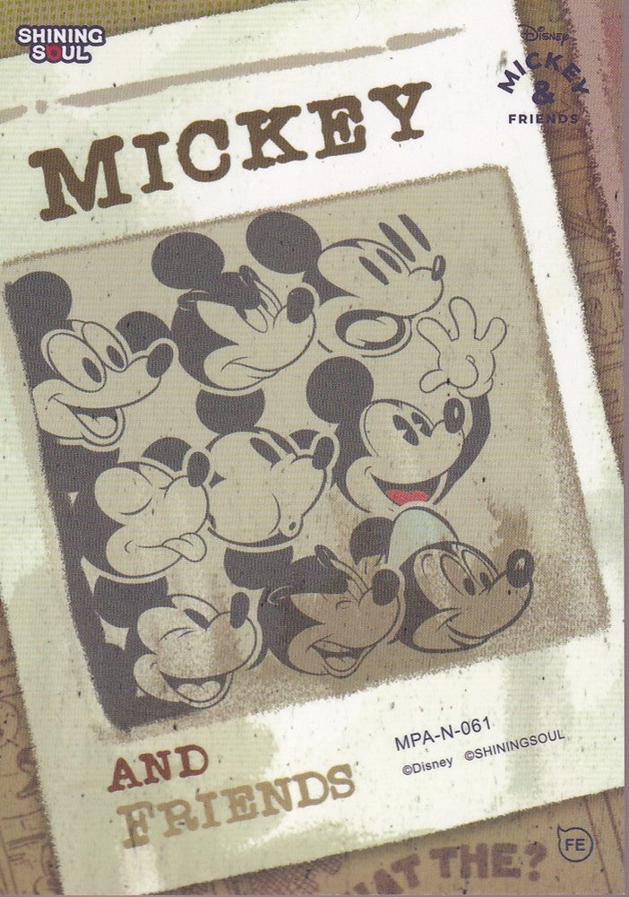 2026 SHINING SOUL MICKEY & FRIENDS POP ART BASE (N) CARD-#MPA-N-061