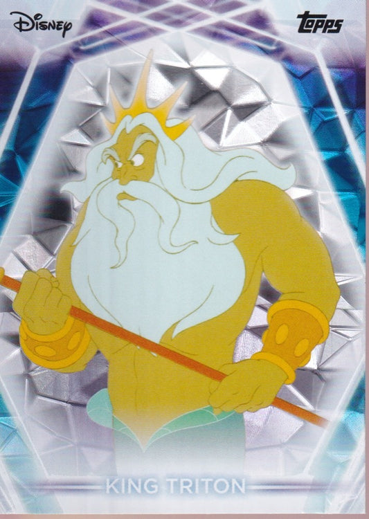 2026 Topps Disney Neon Diamante #177 King Triton