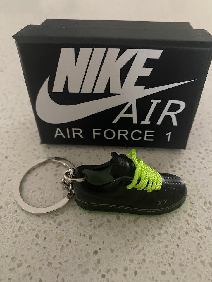 NIKE AIR FORCE 1-3D SNEAKER KEYCHAIN WITH BOX