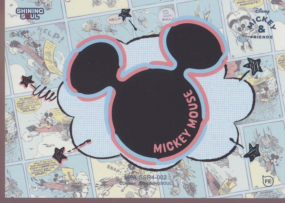 2026 SHINING SOUL MICKEY & FRIENDS POP ART (SSR) CARD-#MPA-SSR4-002