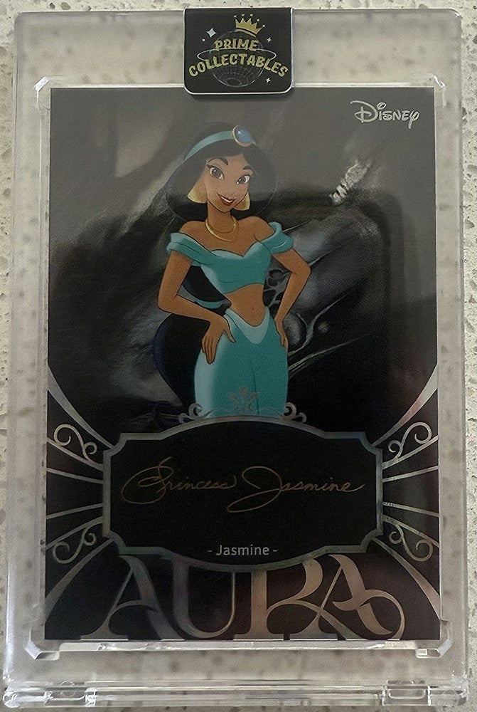 2025 Kakawow Aura Disney Aura Black Signatures #AD-IAI-12 Jasmine (02/75)
