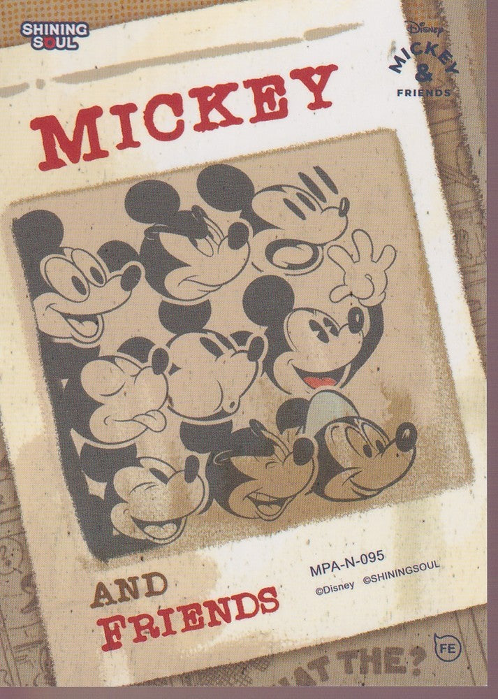 2026 SHINING SOUL MICKEY & FRIENDS POP ART BASE (N) CARD-#MPA-N-095