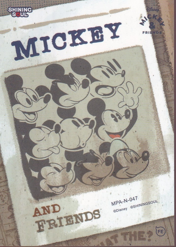 2026 SHINING SOUL MICKEY & FRIENDS POP ART BASE (N) CARD-#MPA-N-047
