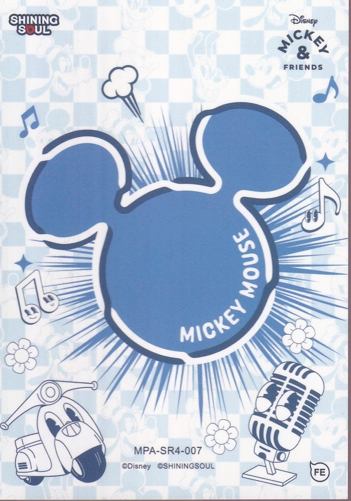 2026 SHINING SOUL MICKEY & FRIENDS POP ART SUPER RARE (SR) CARD-#MPA-SR4-007