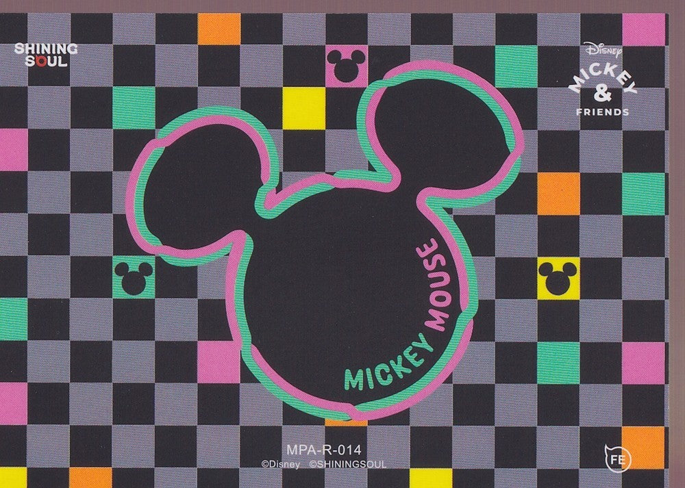 2026 SHINING SOUL MICKEY & FRIENDS POP ART RARE (R) CARD-#MPA-R-014