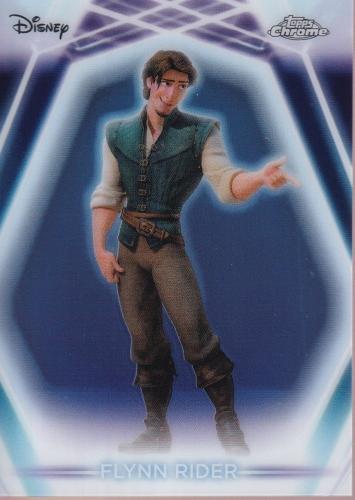 2026 Topps Disney Neon Chrome Neon-Etch #CNE-60 Flynn Rider