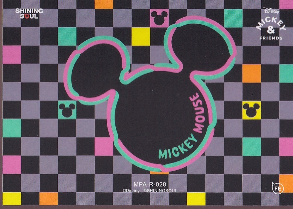 2026 SHINING SOUL MICKEY & FRIENDS POP ART RARE (R) CARD-#MPA-R-028
