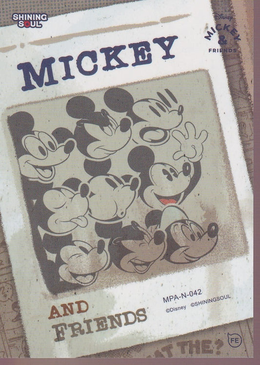 2026 SHINING SOUL MICKEY & FRIENDS POP ART BASE (N) CARD-#MPA-N-042