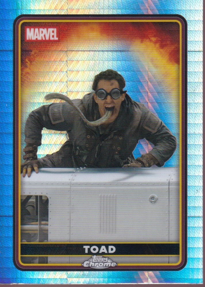 2025 Topps Chrome Deadpool Prism Refractors #40 Toad