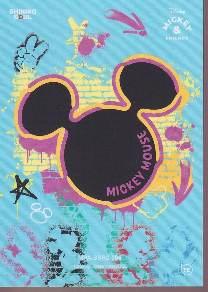 2026 SHINING SOUL MICKEY & FRIENDS POP ART (SSR) CARD-#MPA-SSR2-004