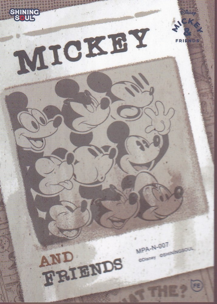 2026 SHINING SOUL MICKEY & FRIENDS POP ART BASE (N) CARD-#MPA-N-007