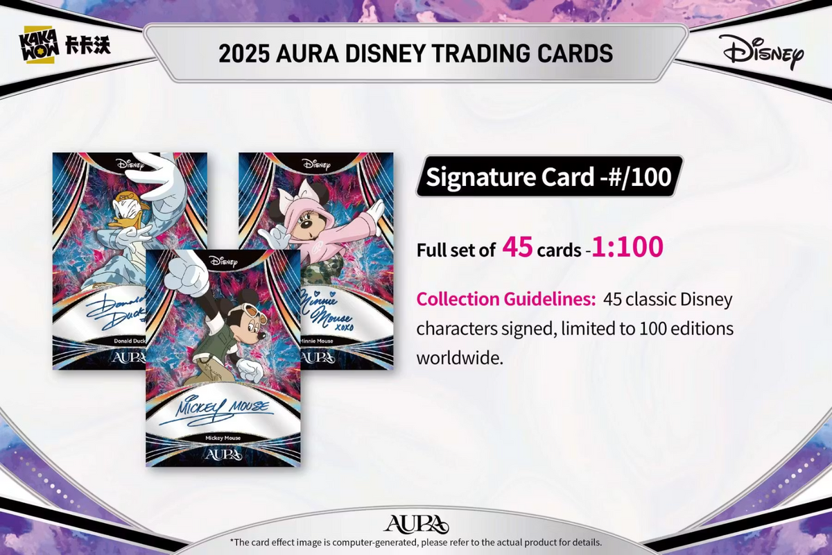2025 KAKAWOW AURA DISNEY FACTORY SEALED HOBBY BOX