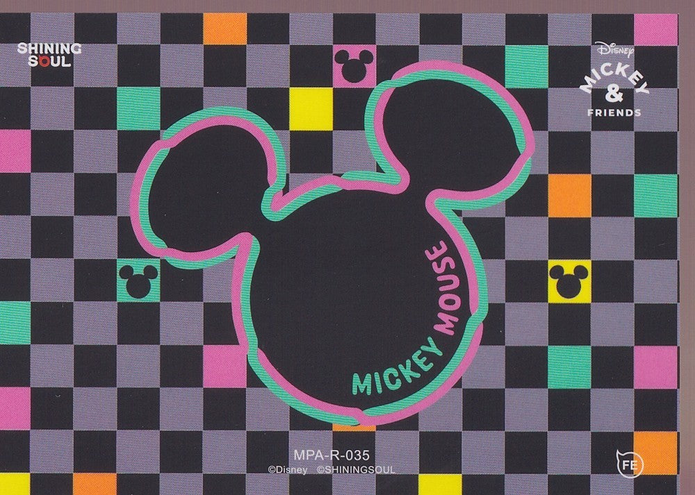 2026 SHINING SOUL MICKEY & FRIENDS POP ART RARE (R) CARD-#MPA-R-035