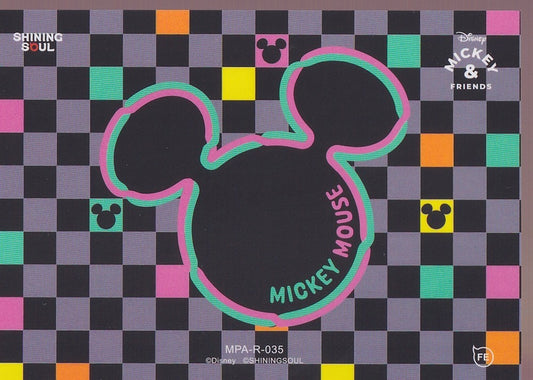 2026 SHINING SOUL MICKEY & FRIENDS POP ART RARE (R) CARD-#MPA-R-035