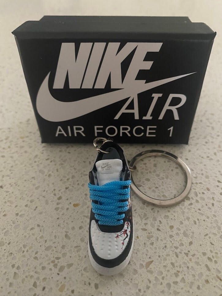 NIKE AIR FORCE 1-3D SNEAKER KEYCHAIN WITH BOX