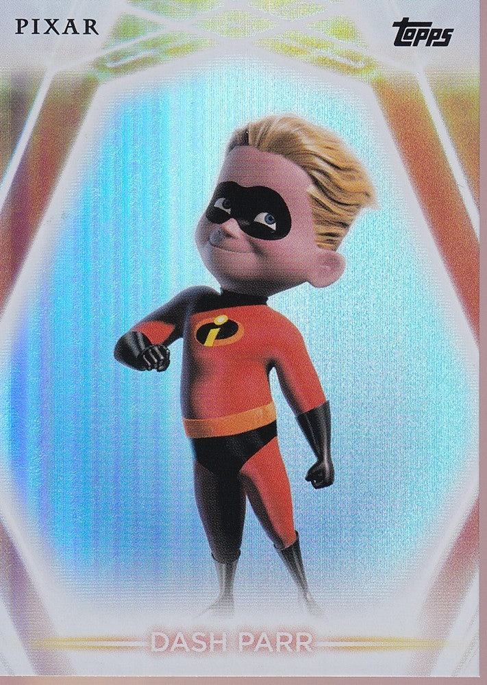 2026 Topps Disney Neon Rainbow Foil #54 Dash Parr