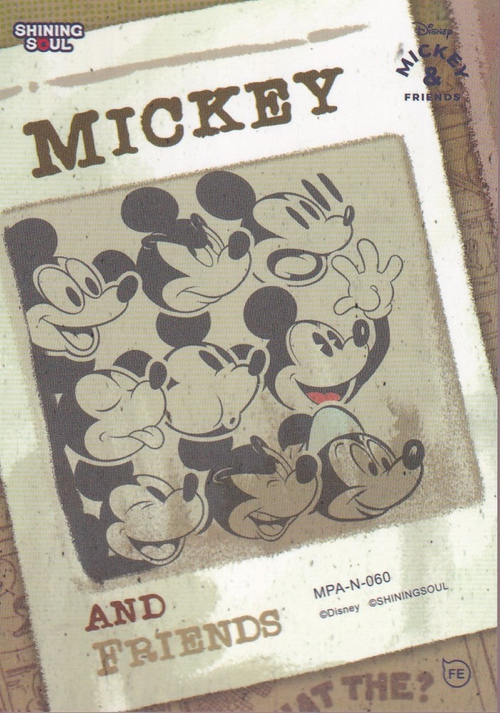2026 SHINING SOUL MICKEY & FRIENDS POP ART BASE (N) CARD-#MPA-N-060