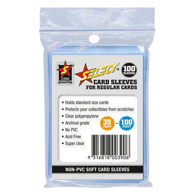 Select Card Armour Regular Sleeves (100 Pack)