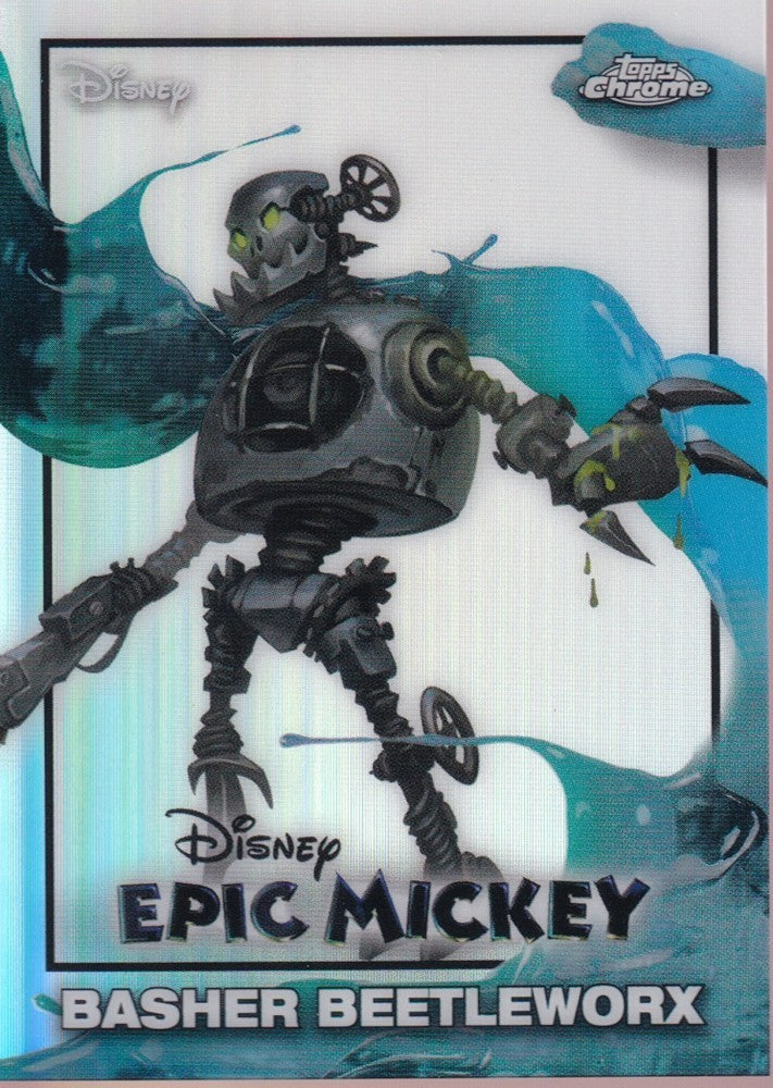 2026 Topps Disney Neon Epic Mickey #EM-22 Basher Beetleworx