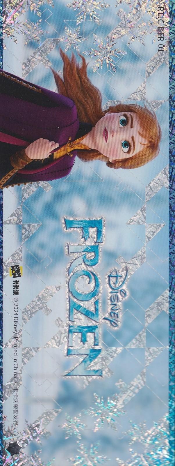 2024 Kakawow Frozen Jumbo Refractor Ticket-Anna #RTJC-DFR-01 (01264/3000)