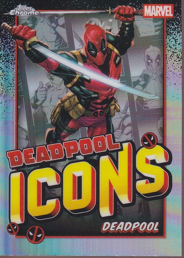 2025 Topps Chrome Deadpool-Deadpool Icons #DI-1 Deadpool