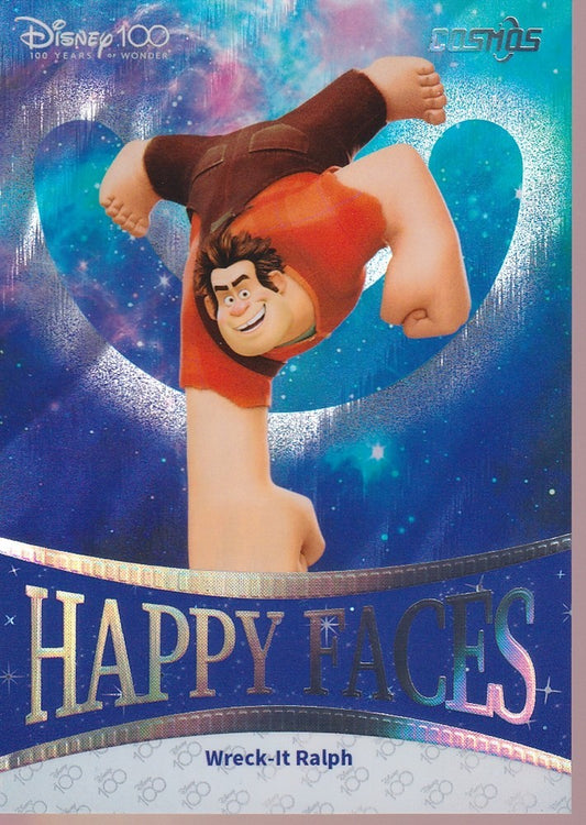 2023 Cosmos Disney 100 All-Stars Happy Faces #CDQ-HF-54 Wreck-It Ralph (039/169)