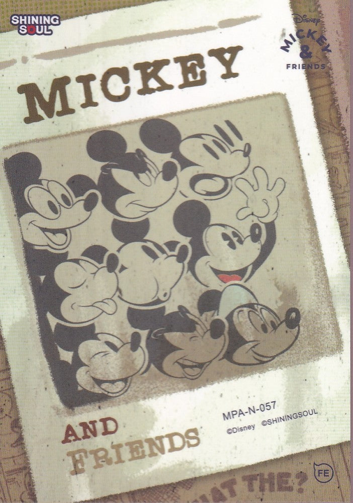 2026 SHINING SOUL MICKEY & FRIENDS POP ART BASE (N) CARD-#MPA-N-057
