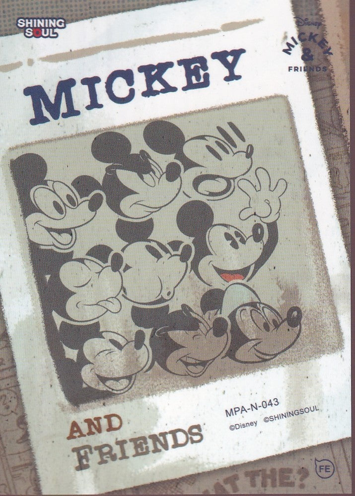2026 SHINING SOUL MICKEY & FRIENDS POP ART BASE (N) CARD-#MPA-N-043