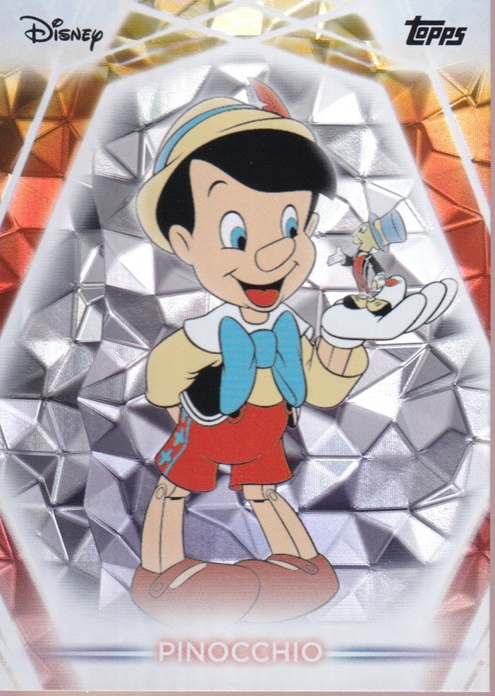 2026 Topps Disney Neon Diamante #86 Pinocchio