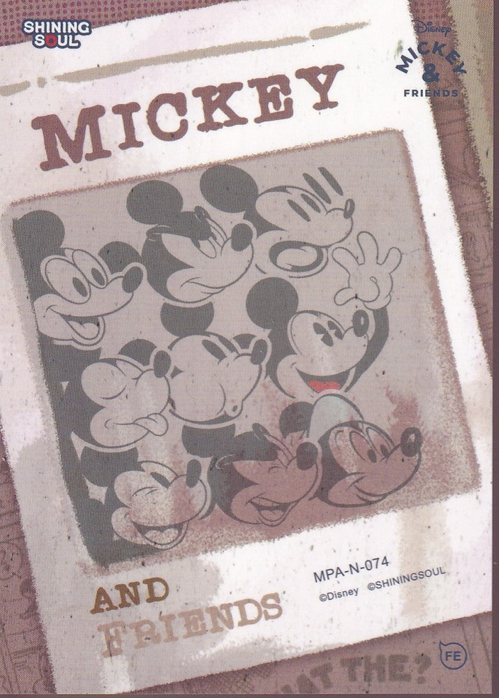 2026 SHINING SOUL MICKEY & FRIENDS POP ART BASE (N) CARD-#MPA-N-074