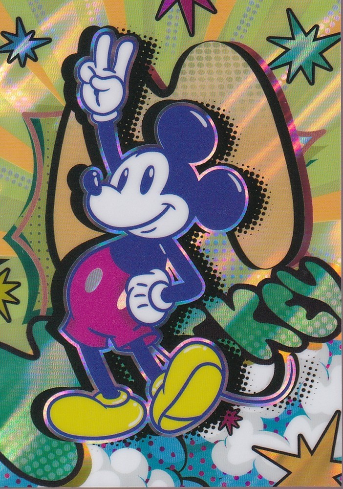 2026 SHINING SOUL MICKEY & FRIENDS POP ART SUPER RARE (SR) CARD-#MPA-SR1-001