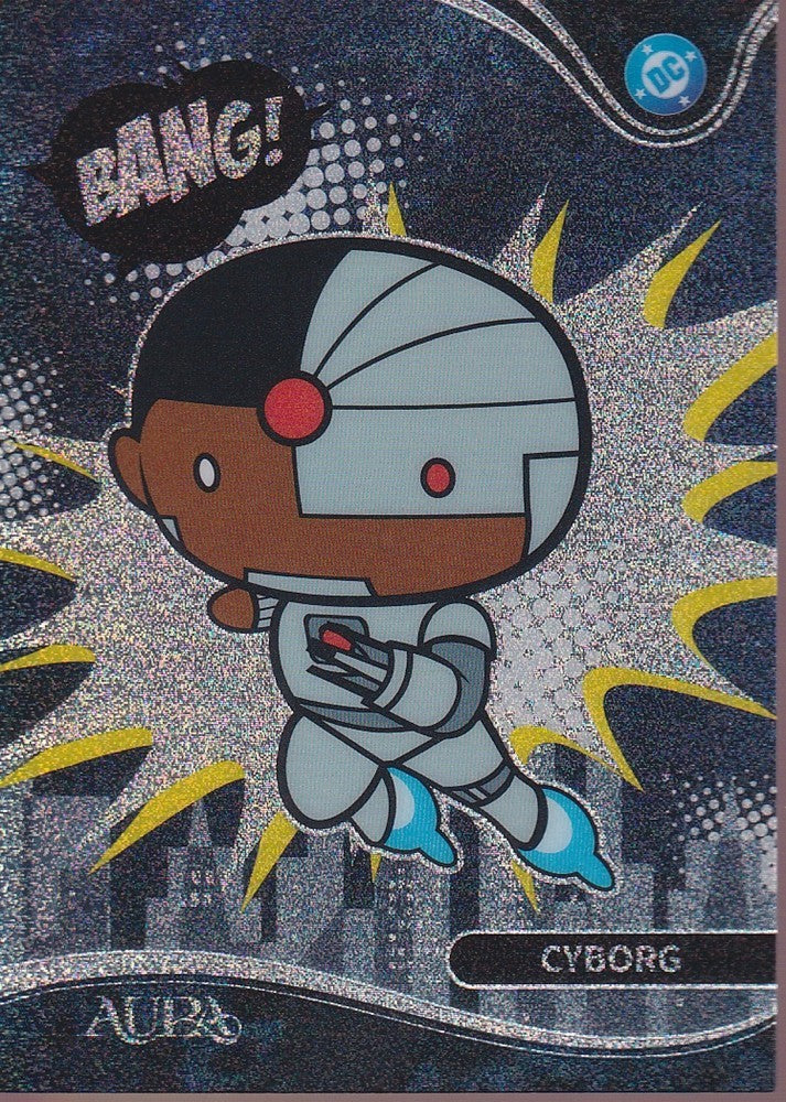 2025 Kakawow Aura DC Chibi #ADC-CB-13 Cyborg