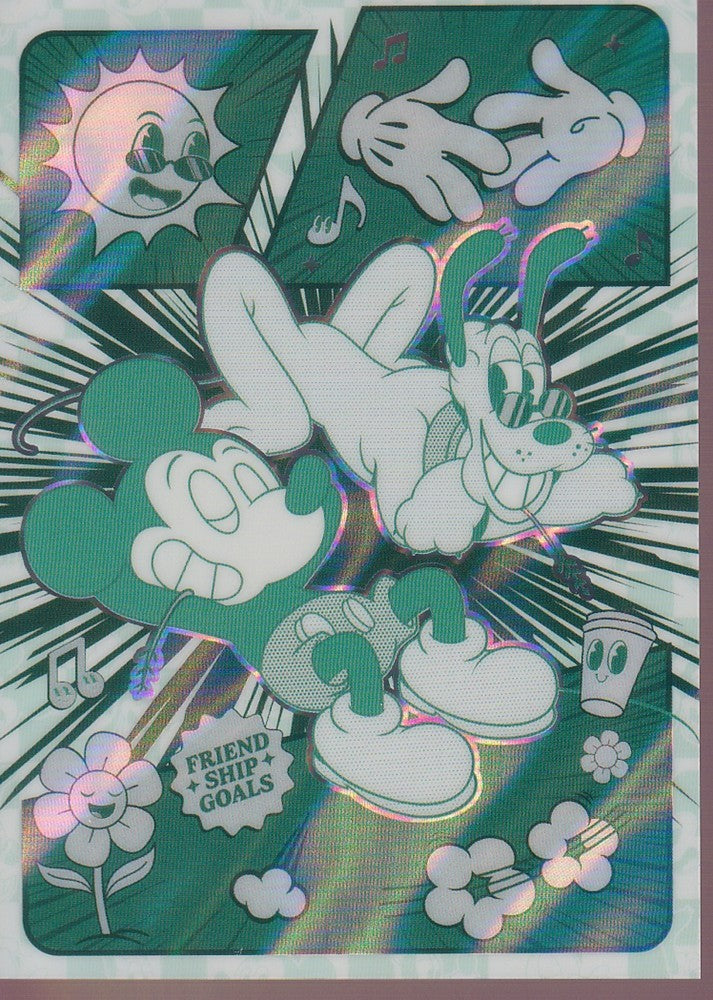 2026 SHINING SOUL MICKEY & FRIENDS POP ART SUPER RARE (SR) CARD-#MPA-SR4-001