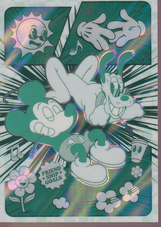2026 SHINING SOUL MICKEY & FRIENDS POP ART SUPER RARE (SR) CARD-#MPA-SR4-001