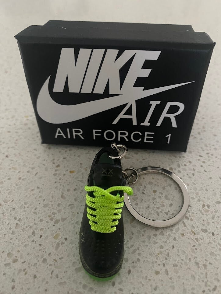 NIKE AIR FORCE 1-3D SNEAKER KEYCHAIN WITH BOX