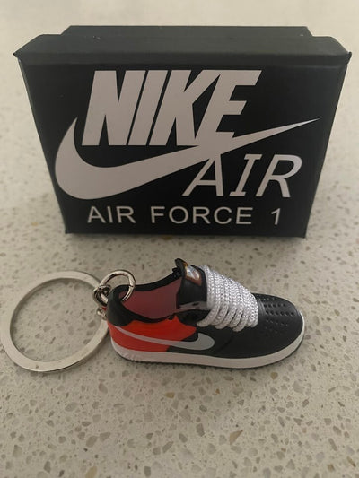 NIKE AIR FORCE 1-3D SNEAKER KEYCHAIN WITH BOX