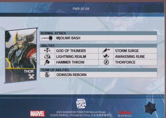 2025 Kakawow Phantom Marvel Rivals Identity #PMR-SF-04 Thor
