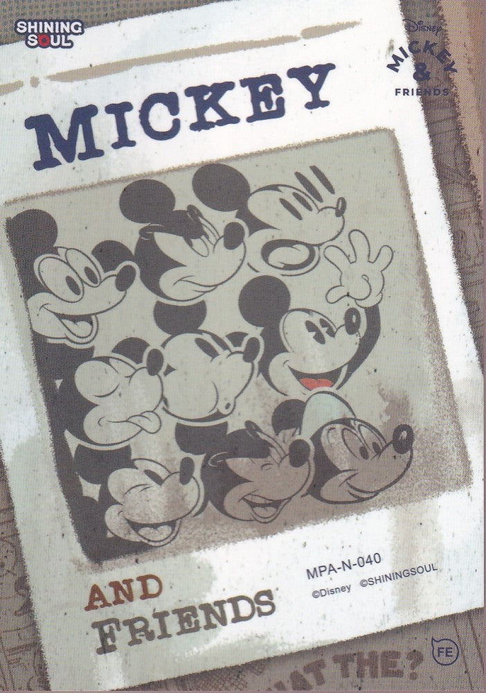 2026 SHINING SOUL MICKEY & FRIENDS POP ART BASE (N) CARD-#MPA-N-040