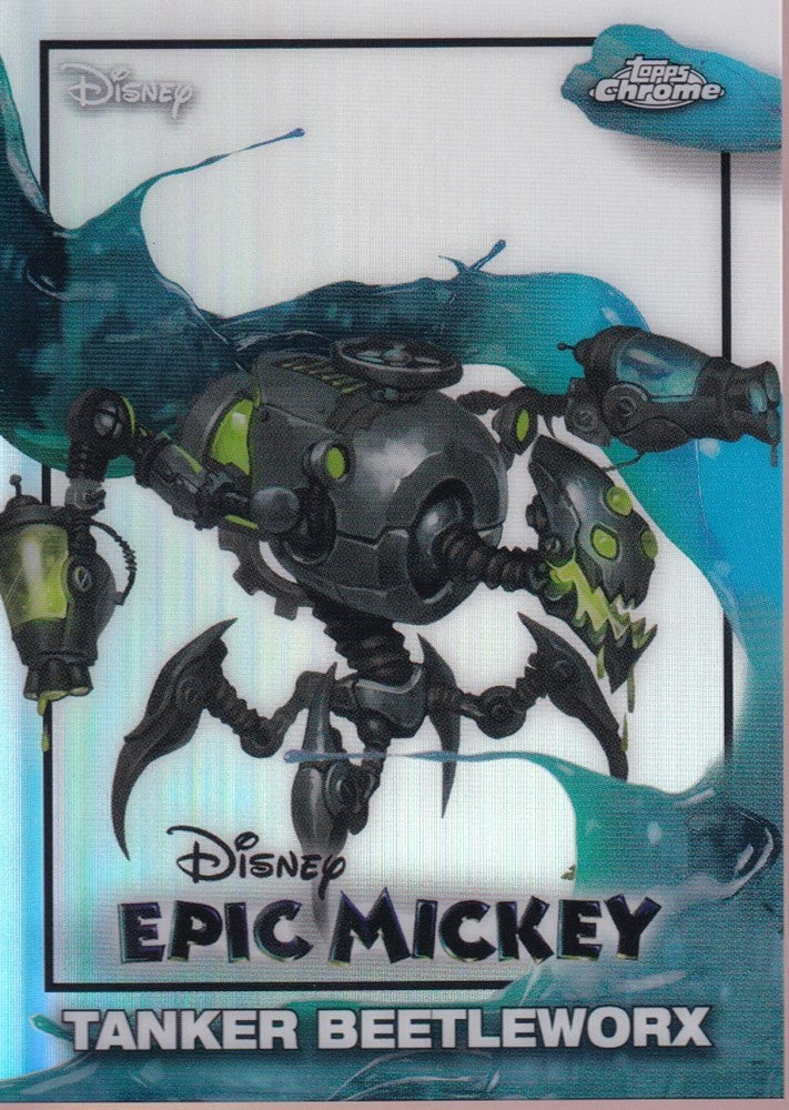 2026 Topps Disney Neon Epic Mickey #EM-21 Tanker Beetleworx