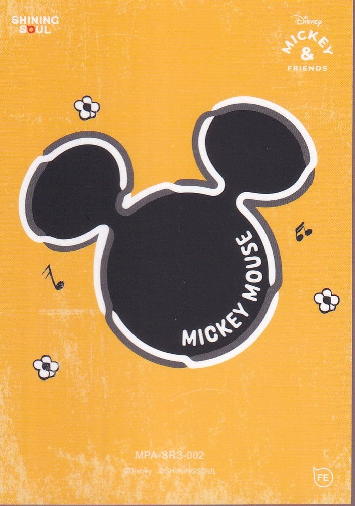 2026 SHINING SOUL MICKEY & FRIENDS POP ART SUPER RARE (SR) CARD-#MPA-SR3-002