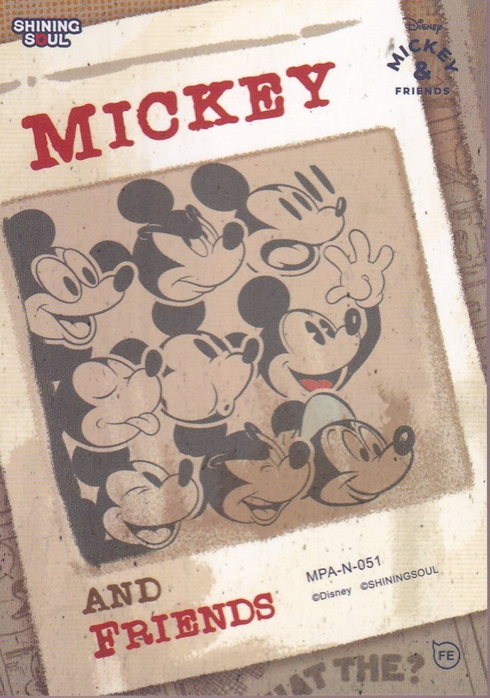 2026 SHINING SOUL MICKEY & FRIENDS POP ART BASE (N) CARD-#MPA-N-051