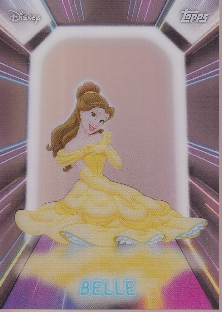 2026 Topps Disney Neon Neon PETG Lights #NPL-4 Belle