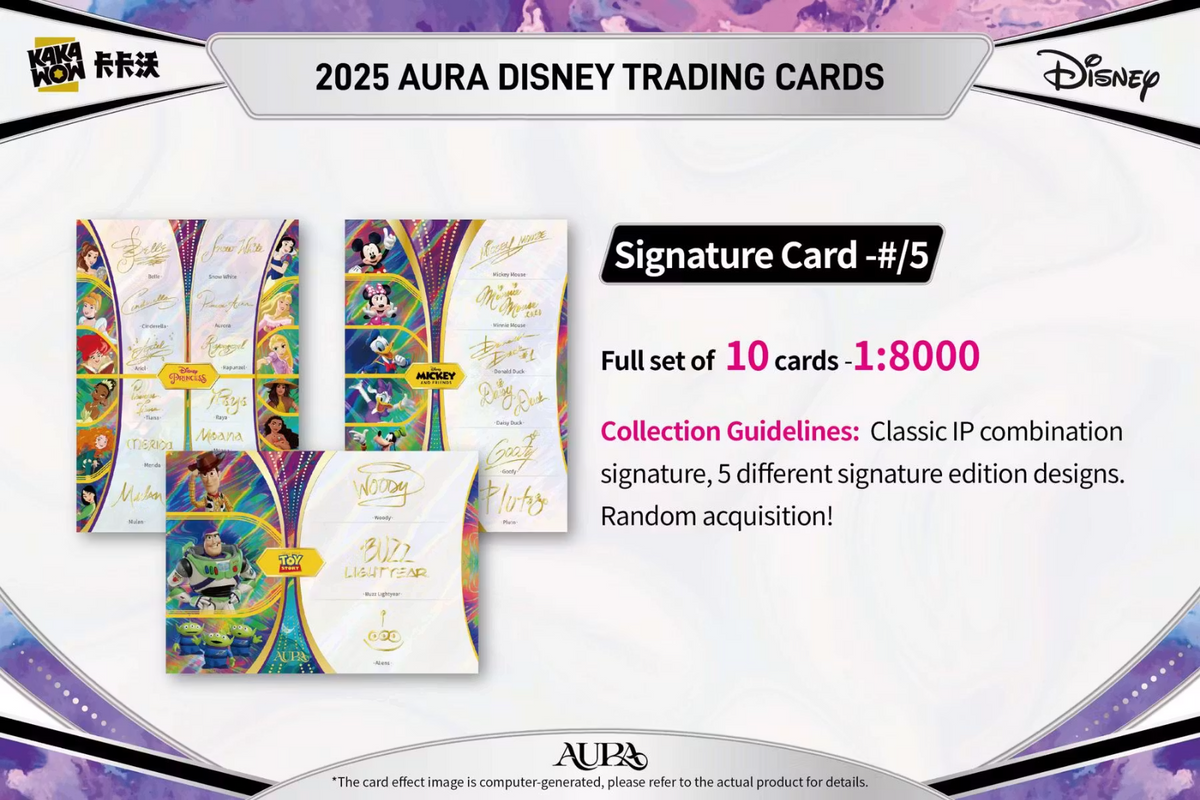 2025 KAKAWOW AURA DISNEY FACTORY SEALED HOBBY BOX