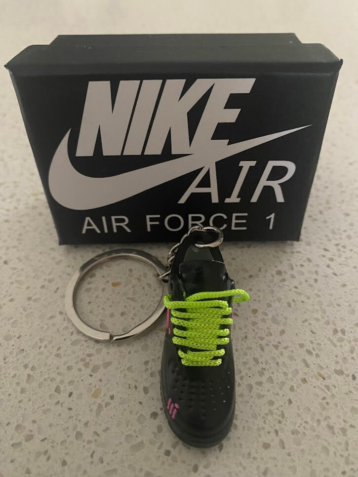 NIKE AIR FORCE 1-3D SNEAKER KEYCHAIN WITH BOX